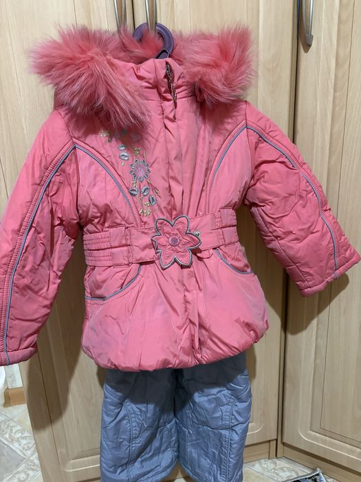 Комбенизон девочковый зима