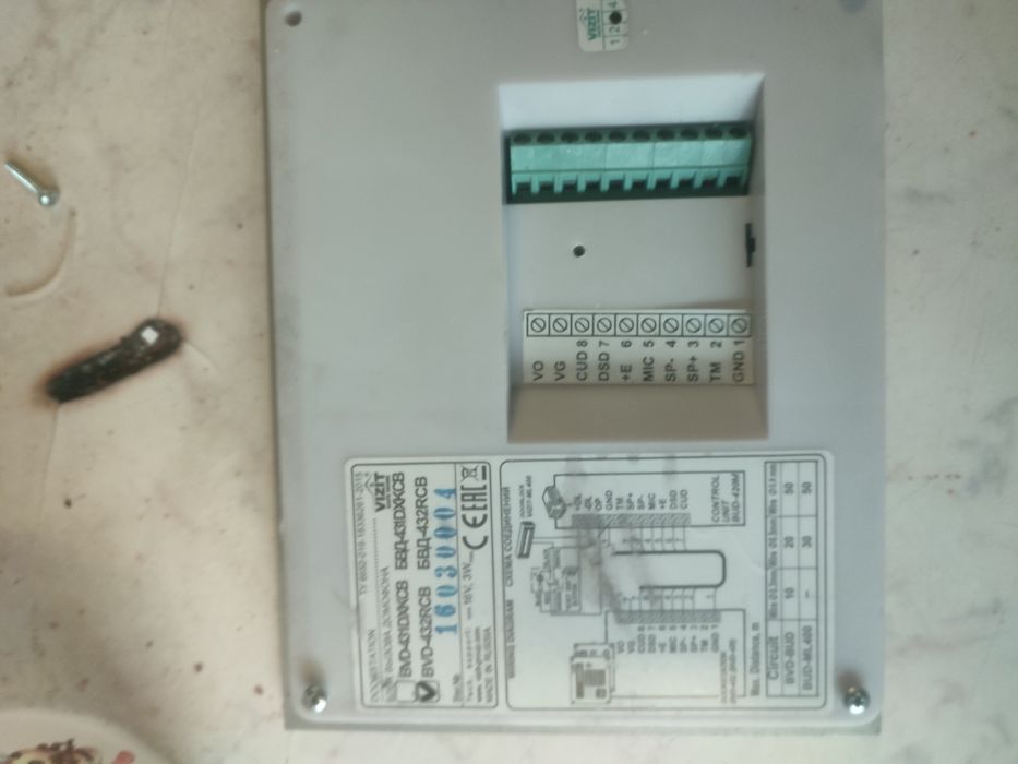 Вызывные панели видео домофона 300 серии бу.