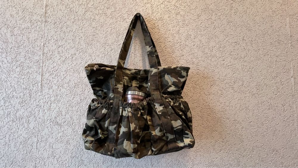 Продам сумку из комуфляжной ткани.