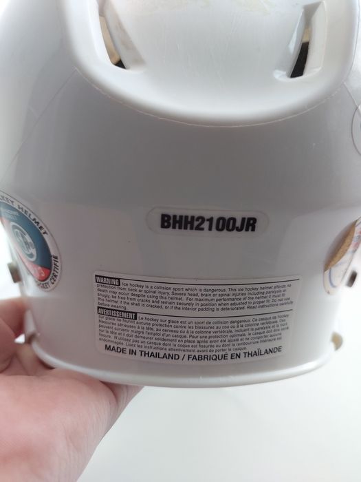 хоккейный шлем bauer