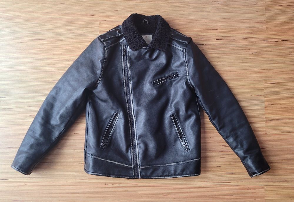 Geaca piele ecologica Zara 10 ani