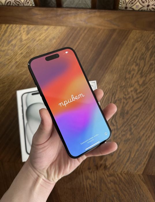 Iphone 15 black 17 ios идеал