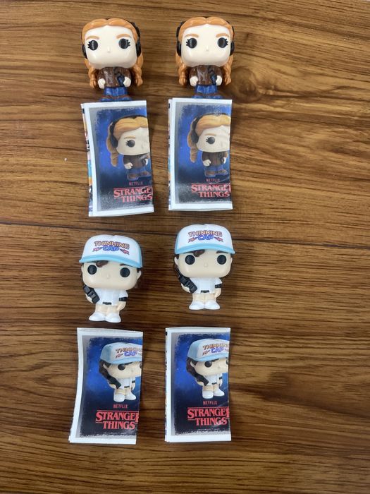 Фигурки осд макс, дастин, демогоргон со скрепкой