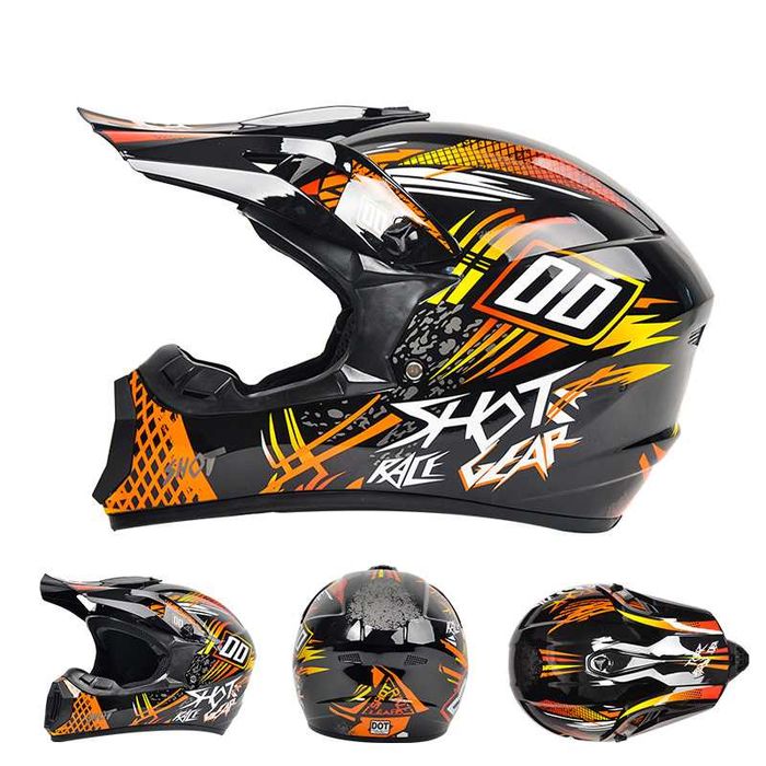 Casca Moto Enduro Cross ATV - S / M / L / XL - Multicolor