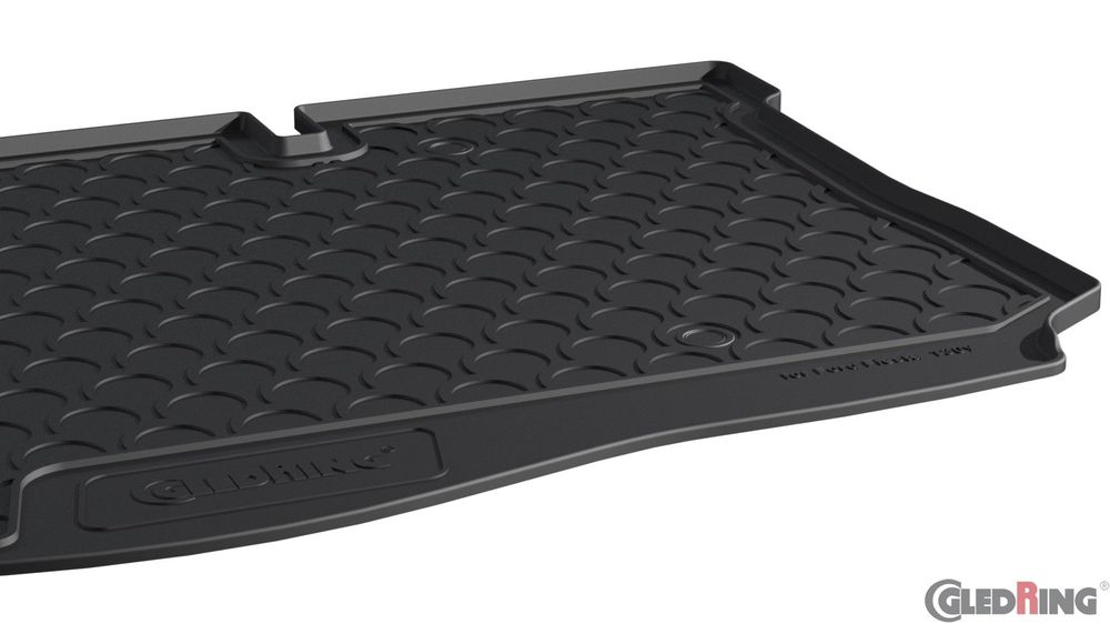 Tavita portbagaj Ford Fiesta 08.2017-> prezent, (5 usi, ptr podea joasa), din cauciuc Rubbasol, marca Gledring