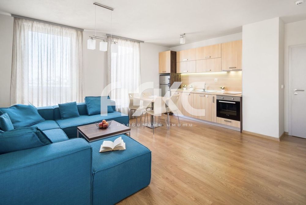 Двустаен обзаведен апартамент под наем в кв. Обеля