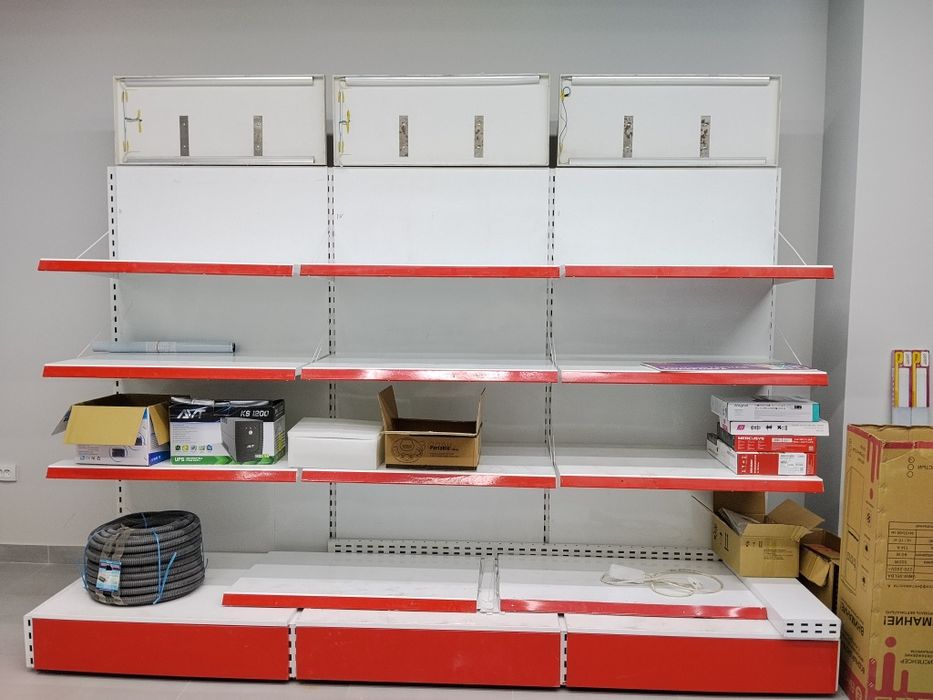 Стеллаж б/у в хорошем состоянии срочно. Цена договорная