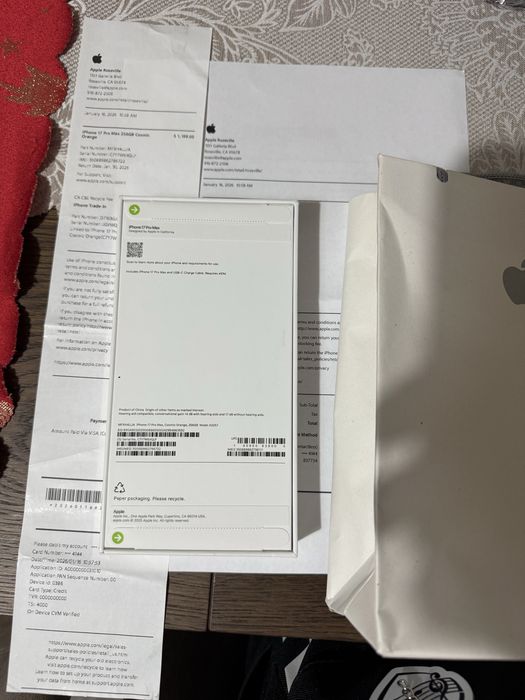 Iphone 17 Pro Max Nou Sigilat Cosmic Orange Neverlocked