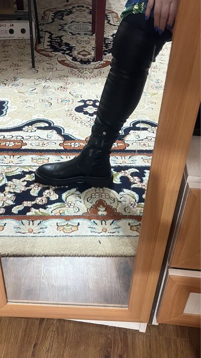 Кожаные батфорты