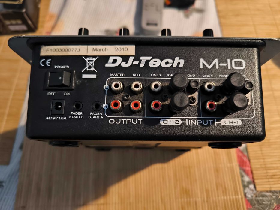 Dj mixer DJ Tech M 10 миксер смесител пулт