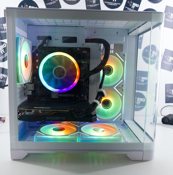 PC Gaming Desktop Ryzen 5 GTX 1660 TI  32GB DDR4 SSD 256gb HDD 2TB win 11