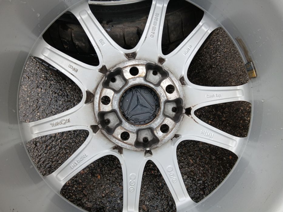 Оригинални Ал джанти 17цола за Mercedes w204-c-class.B-w245.5×112.w169-w212-vito-viano.CLA.