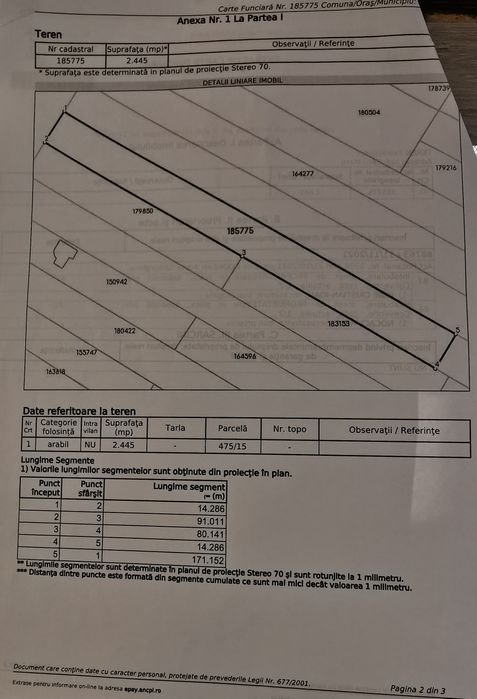 Teren de vânzare s-au la schimb cu Apartament, str Gorunului