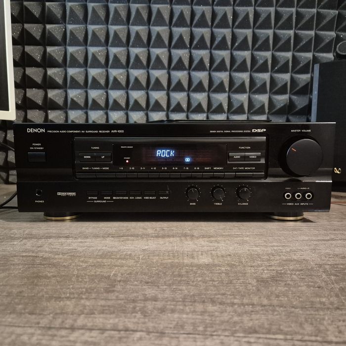 КАТО НОВ! Усилвател / Ресивър Denon AVR-1000 — 5.1 + Подарък АМ антена