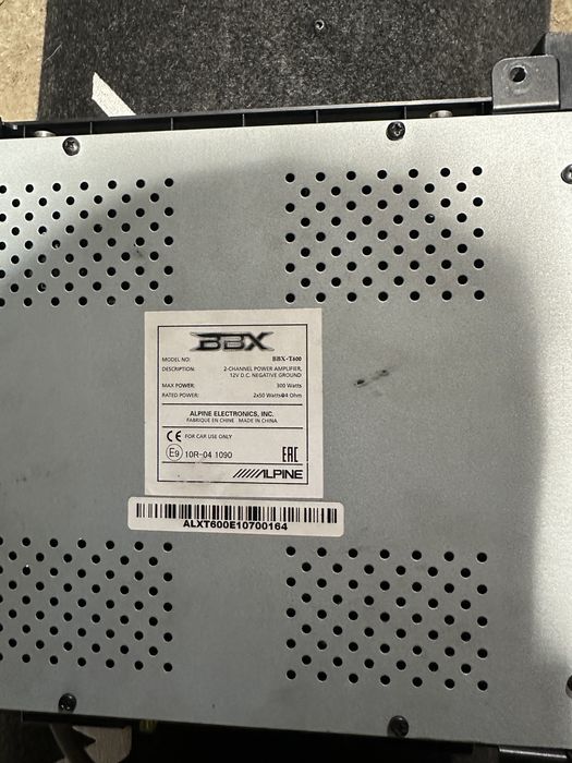 Subwoofer / statie auto