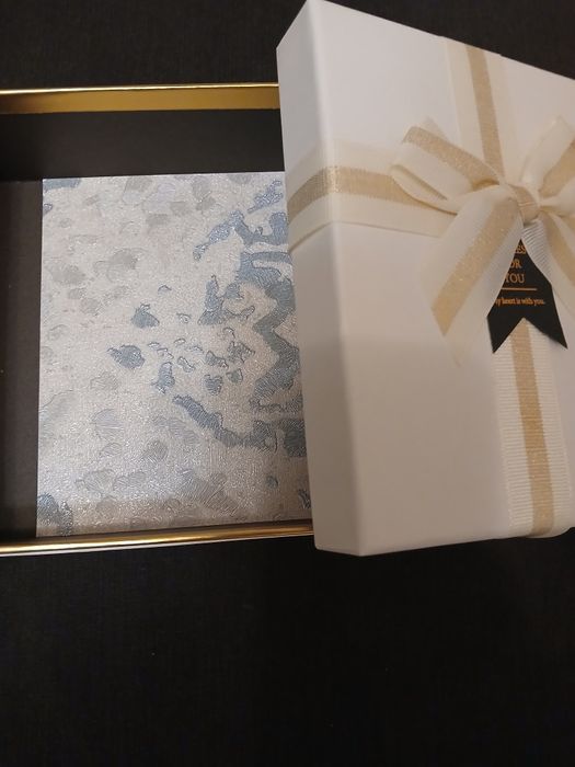 Авторски ръчно рисуван шал 55/160 см. с или без кутия