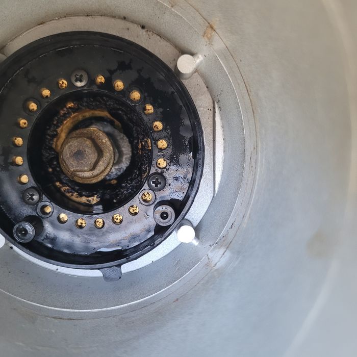 Кафемашини на части.