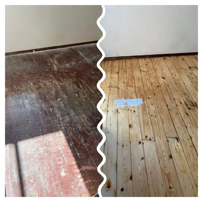 Циклене на паркет и дюшеме