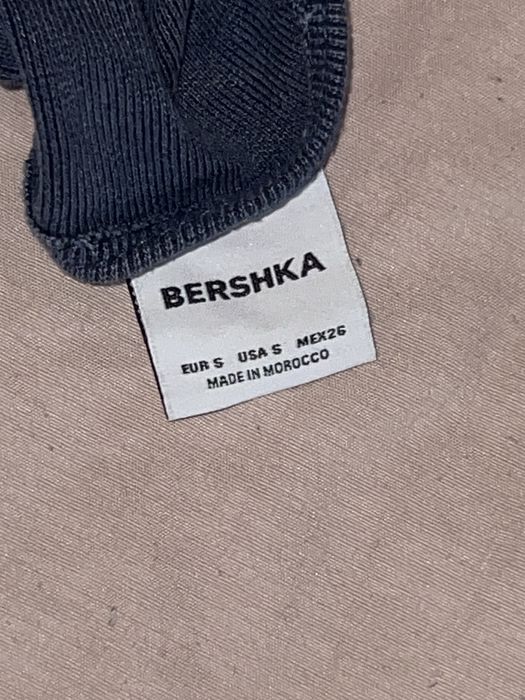 bershka, лонгслив кроп топ, s размер