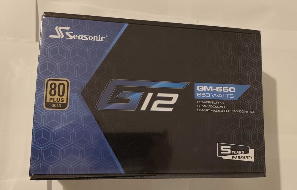 Sursa Seasonic G12 GM-650, 80+ Gold, 650W