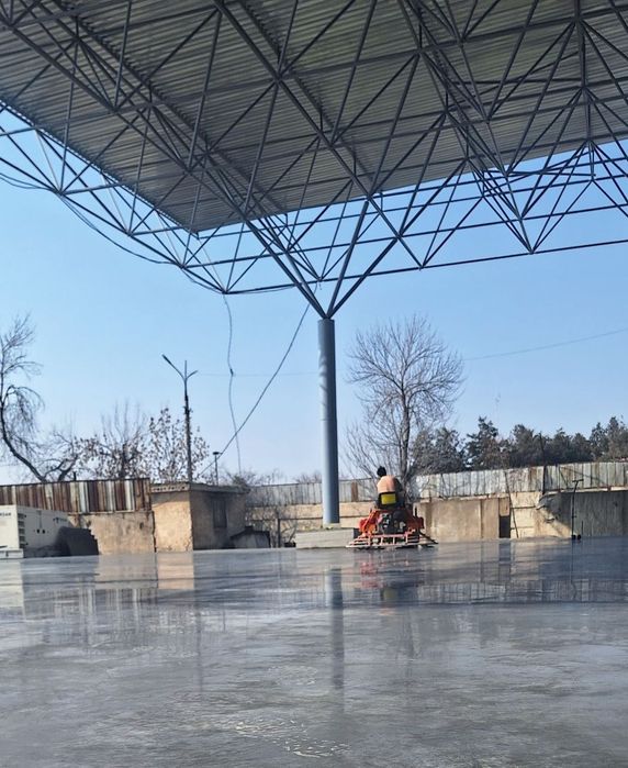 Styajka. Стяжка.toping. vertalyotda shlifovka