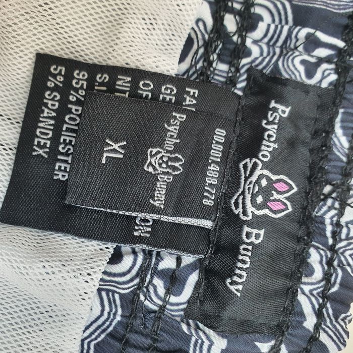 Sort baie Psycho Bunny New York, nou, XL