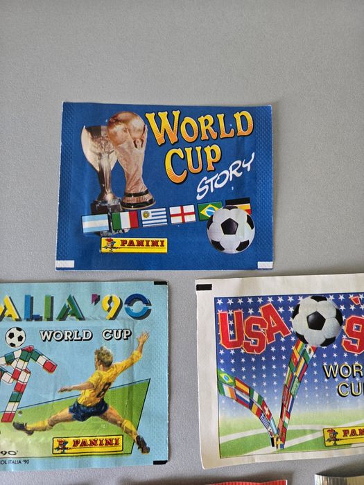 Panini sticker retro pack.