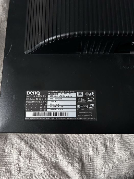 Monitor BenQ 19 inch, 75 Hz