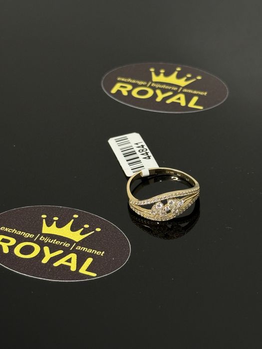 Bijuteria ROYAL : Inel AUR 14K NOU / 2.45 GR