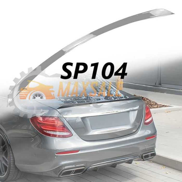 Спойлер за W205 Mercedes C class Грундиран за седан лип за багажника