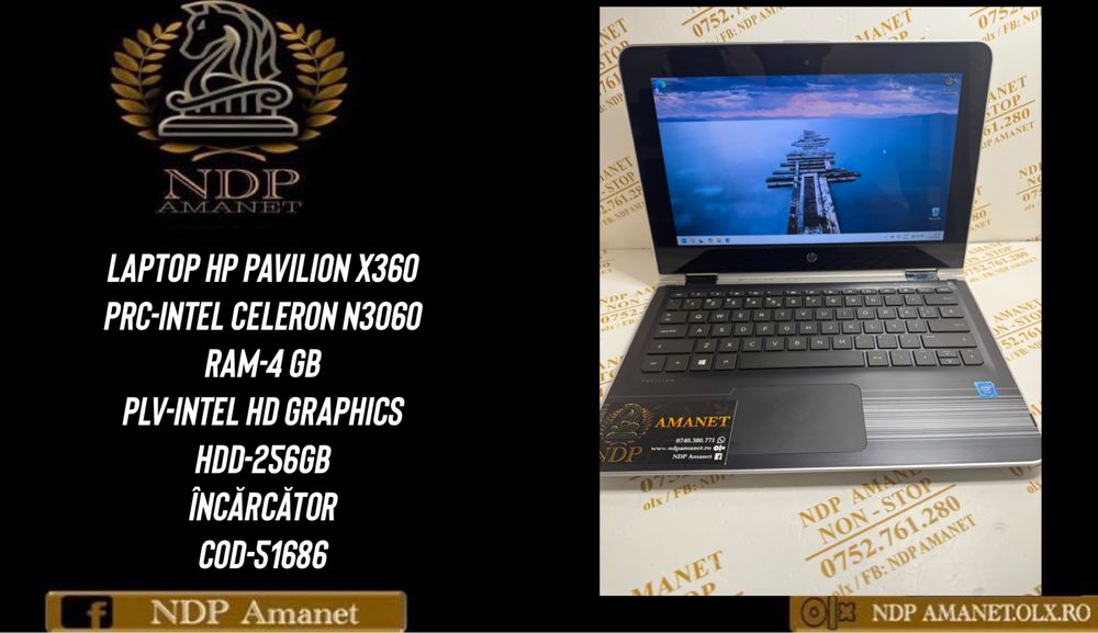 NDP Amanet Braila HP Pavilion x360 (51686)