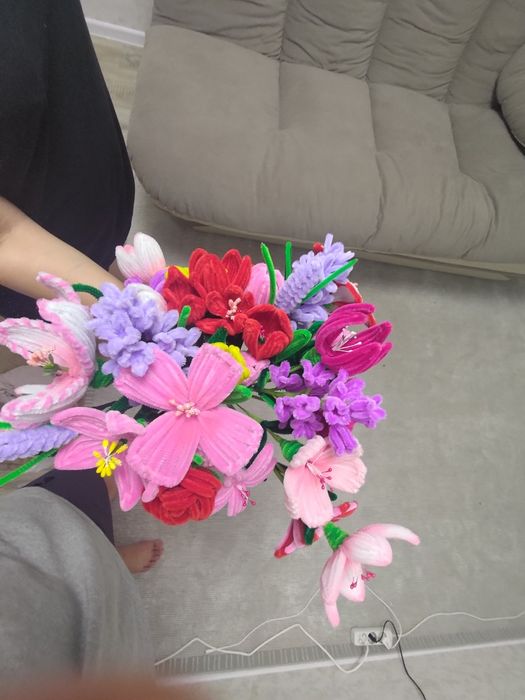 Цветы ручной работы