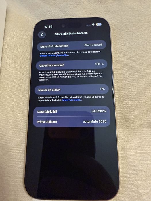 Iphone 17 Air 256 GB Gold