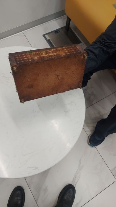 Шкатулка деревянная