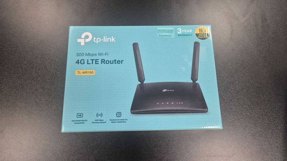 Продавам 300 Mbps Wi-Fi 4G LTE TP-Link рутер със слот за СИМ карта