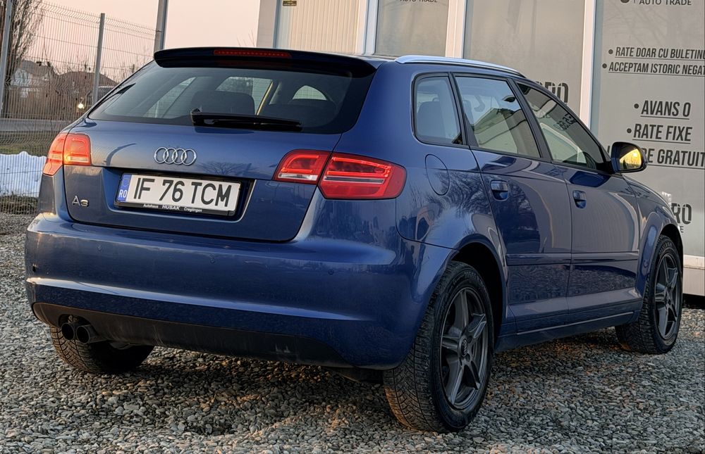 Audi A3 2.0Diesel facelift RATE DOAR Cu BULETINUL ,0 AVANS.PRET FIX