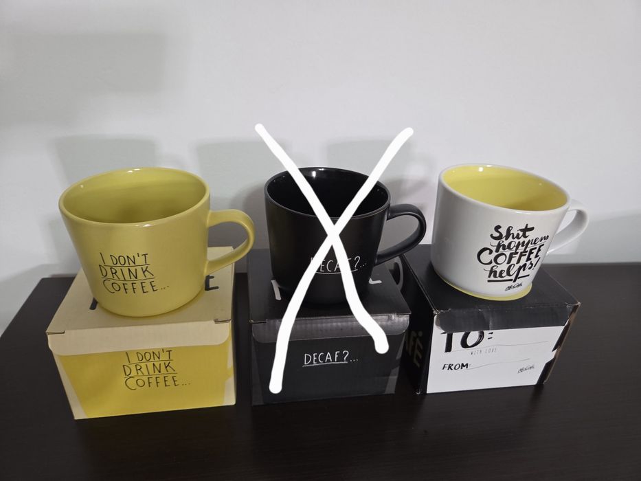 Seturi cani Mc Donald's- McCafe noi, in cutie