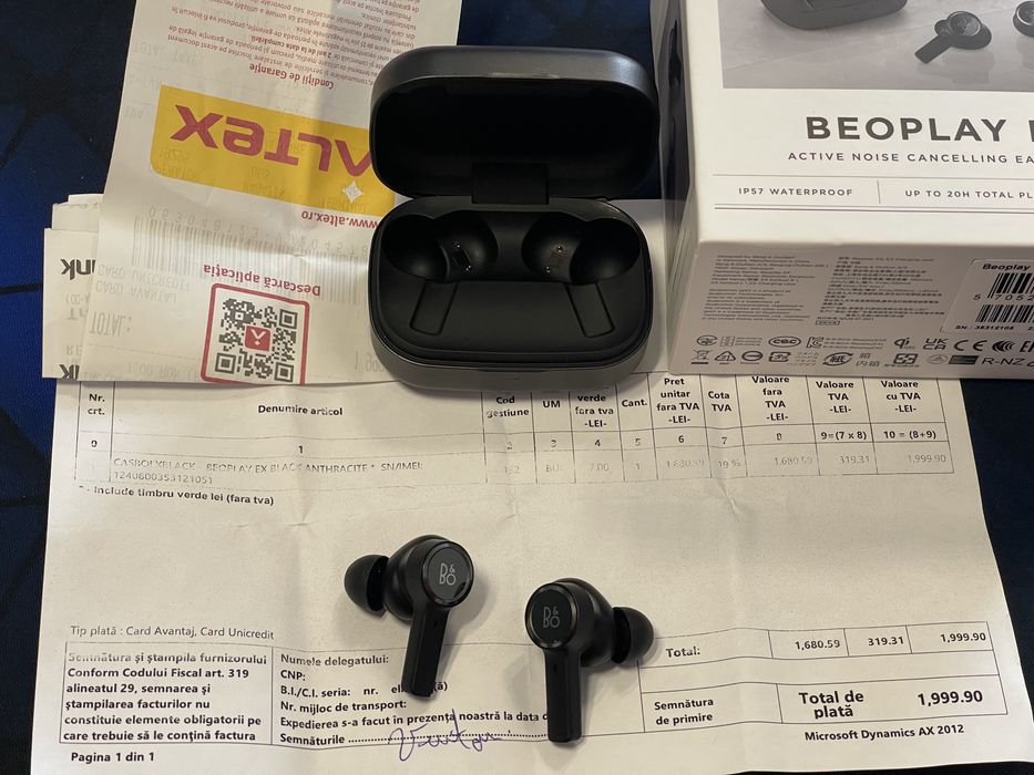 Casti bang & olufsen beoplay ex