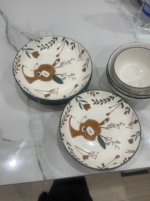 Набор посуды красивый