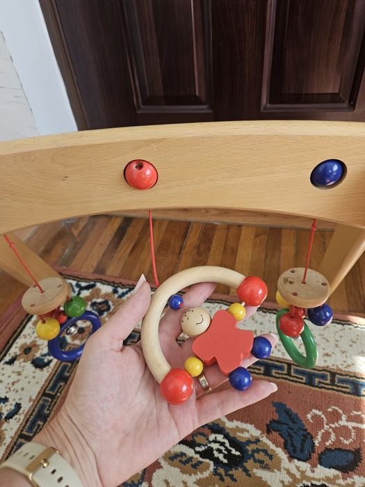 Baby gym de lemn