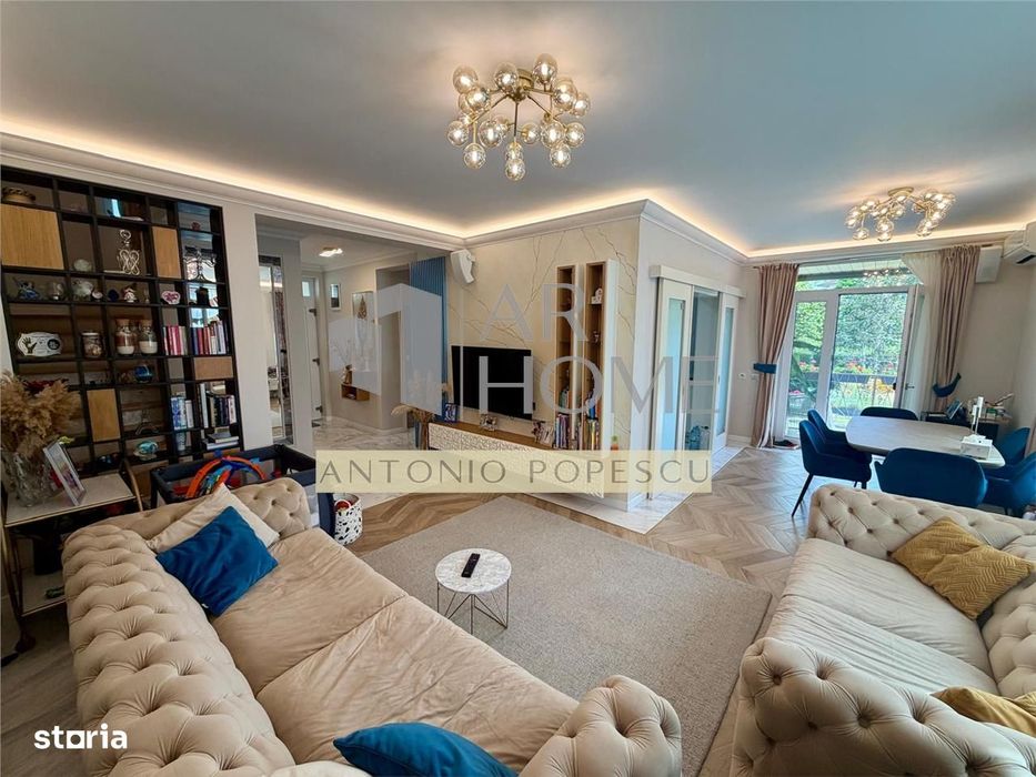 Casa 5 camere, ansamblu rezidential cu piscina, in Paulesti Prahova.