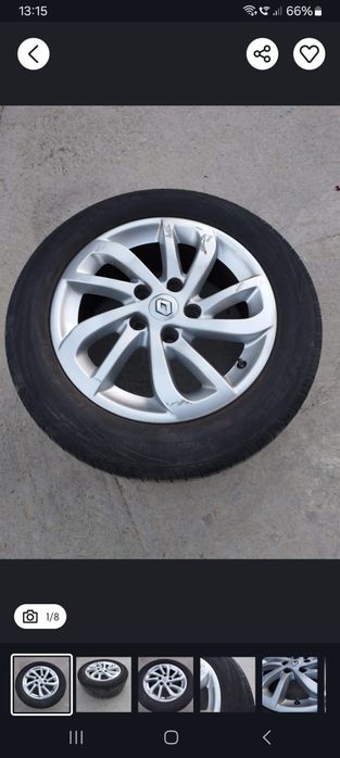 Set Roti Jante 205/55/R16 5×114,3 Renault Megane 3 Scenic 3 Fluence