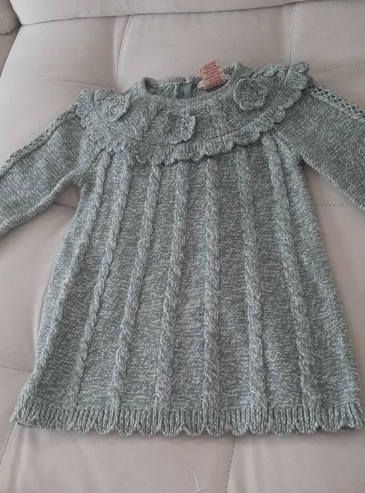 Детски вълнена рокля