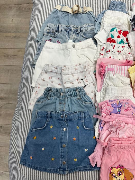 Голям лот с летни дрехи за момиче