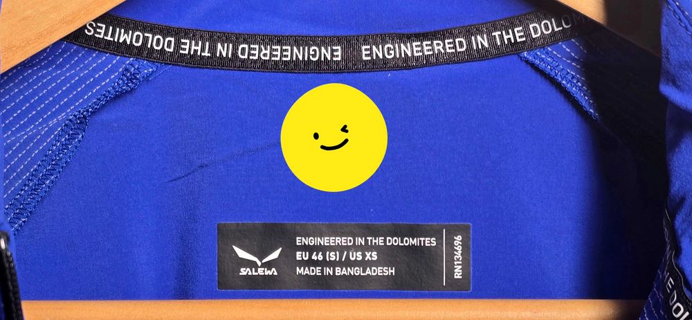 Salewa AGNER DST M HYB HZ ELECTRIC tricou barbati alpinism si drumetii