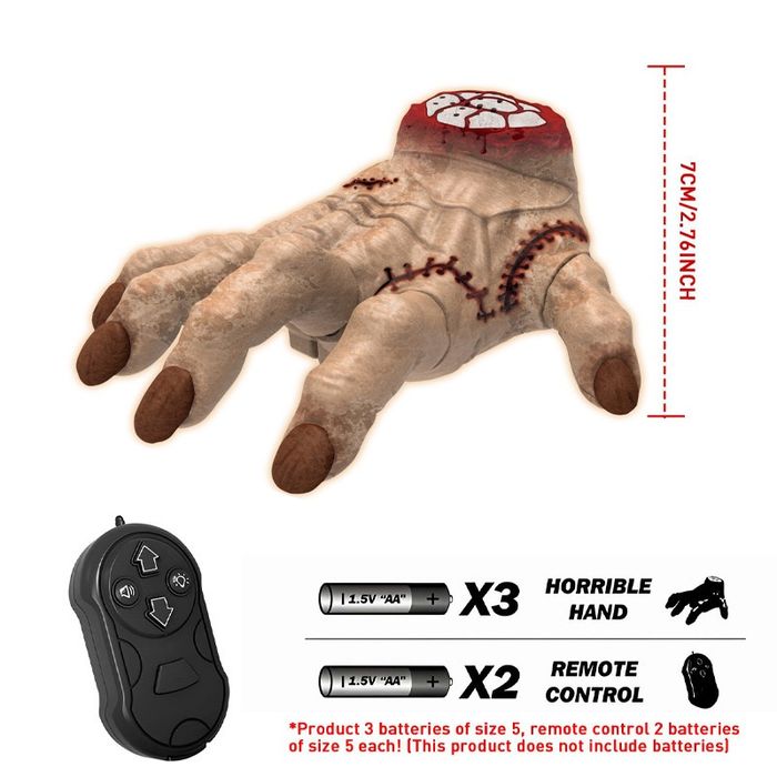 Игрушка "Рука монстра" на управлении
