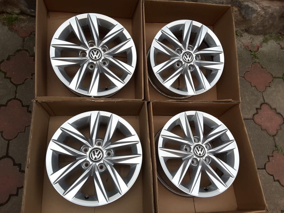 jante aliaj 15; 5x112; originale Vw Caddy, Golf 6, Golf 7