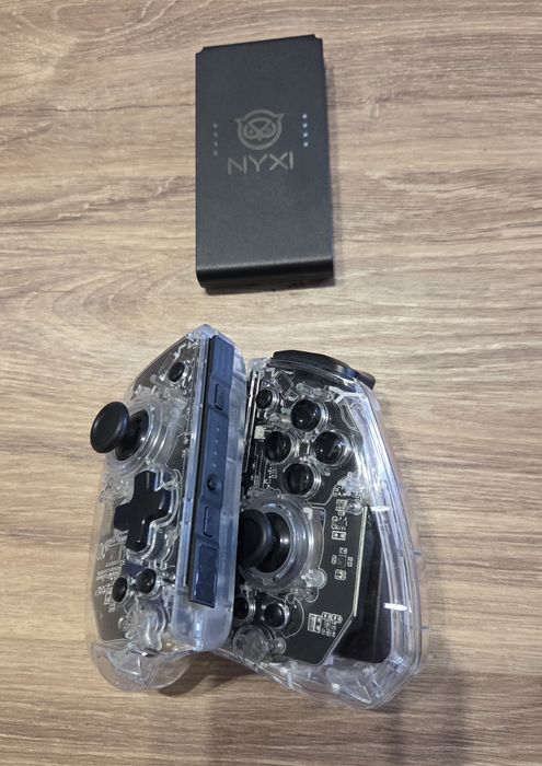 Switch контролер NYXI Hyperion Transparent Style Wireless Joy-pad - 8