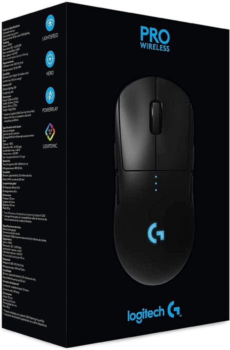 vand mouse Logitech G Pro Wireless RGB Gaming Mouse 16000 DPI Negru