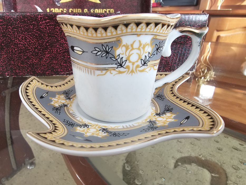 Serviciu cafea porțelan